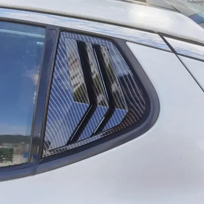 For KIA Optima K5 2011 2012 2013 2014 2015 ABS Plastic Rear Window Quarter Louver Cover Side Vent Trim Car Adhesive Accessories