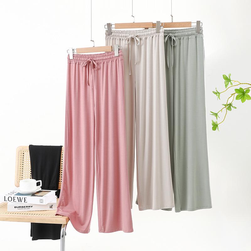 Yukes Dámské kalhoty s vysokým pasem a širokými nohavicemi - Lehké, ležérní, všestranné na jaro a podzim