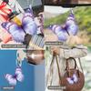 Butterfly Purple Delightful Acrylic Pendant For Home Decoration And Unique Car Accessories Friends For