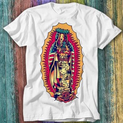 Hula Mädchen Jesus Christus Heiliger T-Shirt Top Tee 411