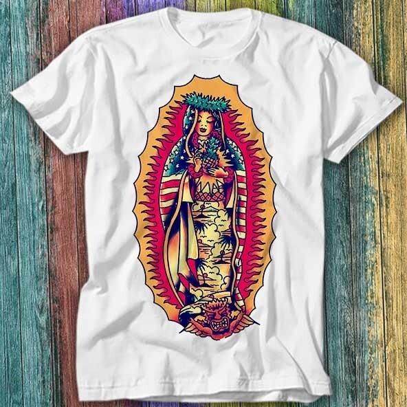 

Hula Girl Jesus Christ Saint T Shirt Top Tee 411 M