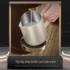 304 Stainless Steel Milk Frothing Pitcher with Spout - Thickened for Professional Latte Art