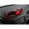 Dashboard Air Vent Outlet Frame Trim Decor Cover For Jeep Renegade 2016+ Red