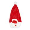 Christmas Motorcycle Helmet Cover Plush Full Face Helmet Cover Funny Santa Claus Xmas Hat