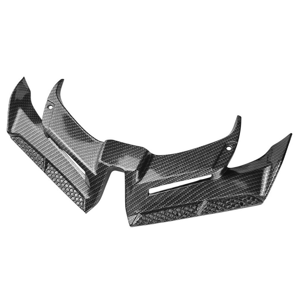 PCX160 Motorcycle Fairing Wind Wing Spoiler Front Lip Chin Guard Designed to Enhance Stability and Aerodynamics