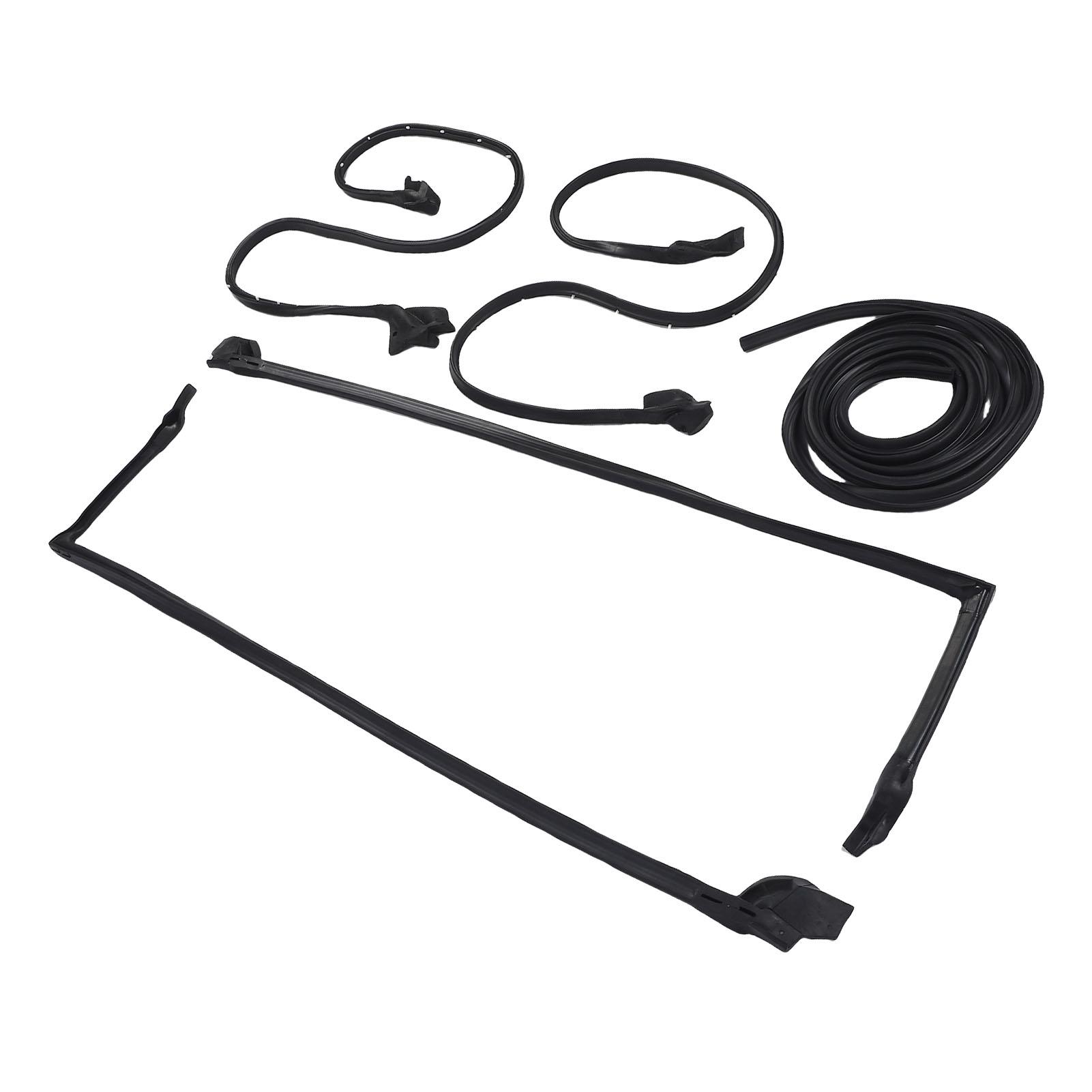 Joint de Porte   Kit de Remplacement pour  1970-1981, Toit Gauche Droite  , Facile à Installer avec LM22B RR7002 TK46 15 P001 105, Réduction du Bruit,  ing A