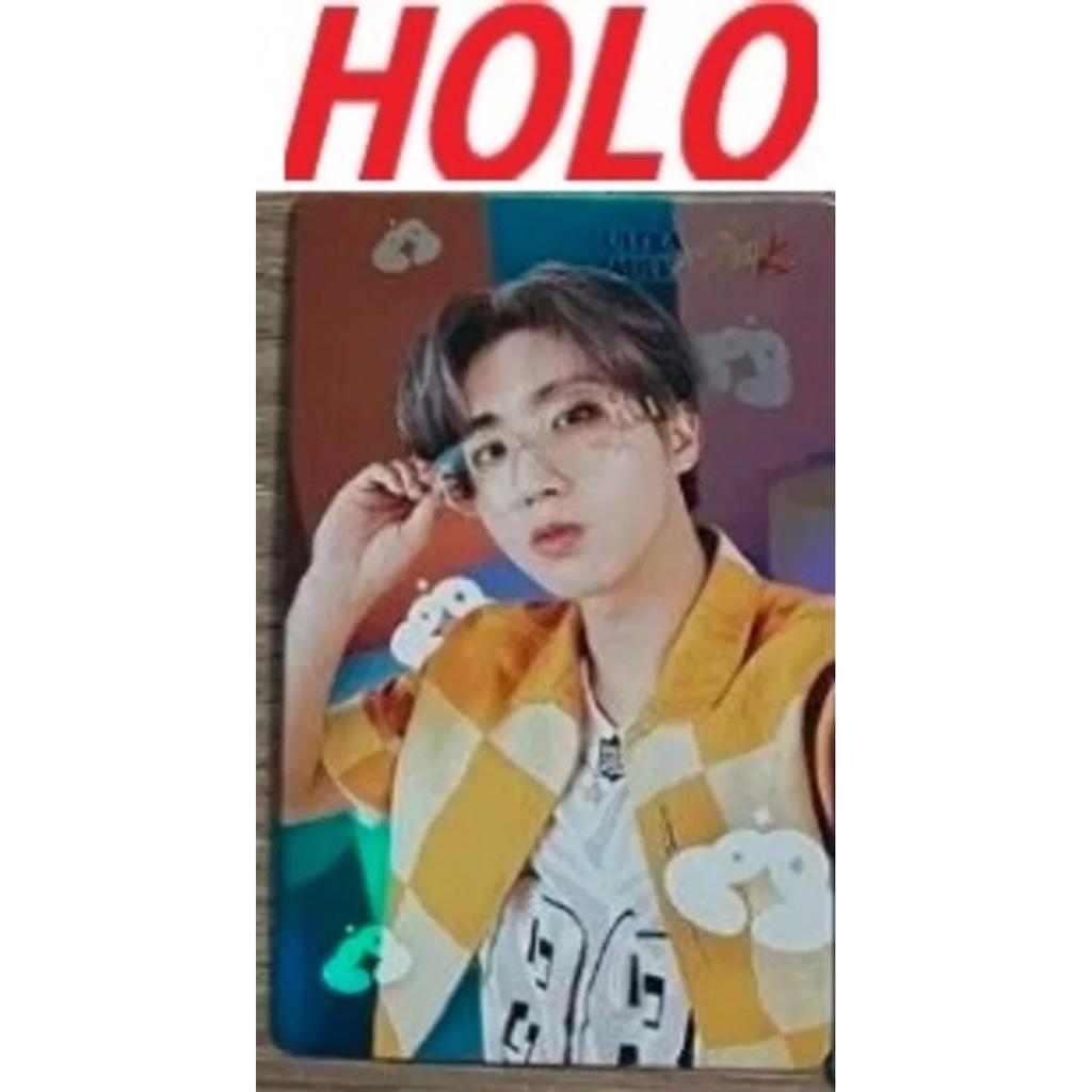 STRAY KIDS ULTRA MILK OFFICIAL Photo Card INDONESIA ROCK STAR STAR HOLOGRAM