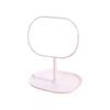 Luxury Rotatable Desktop Makeup Mirror with Storage