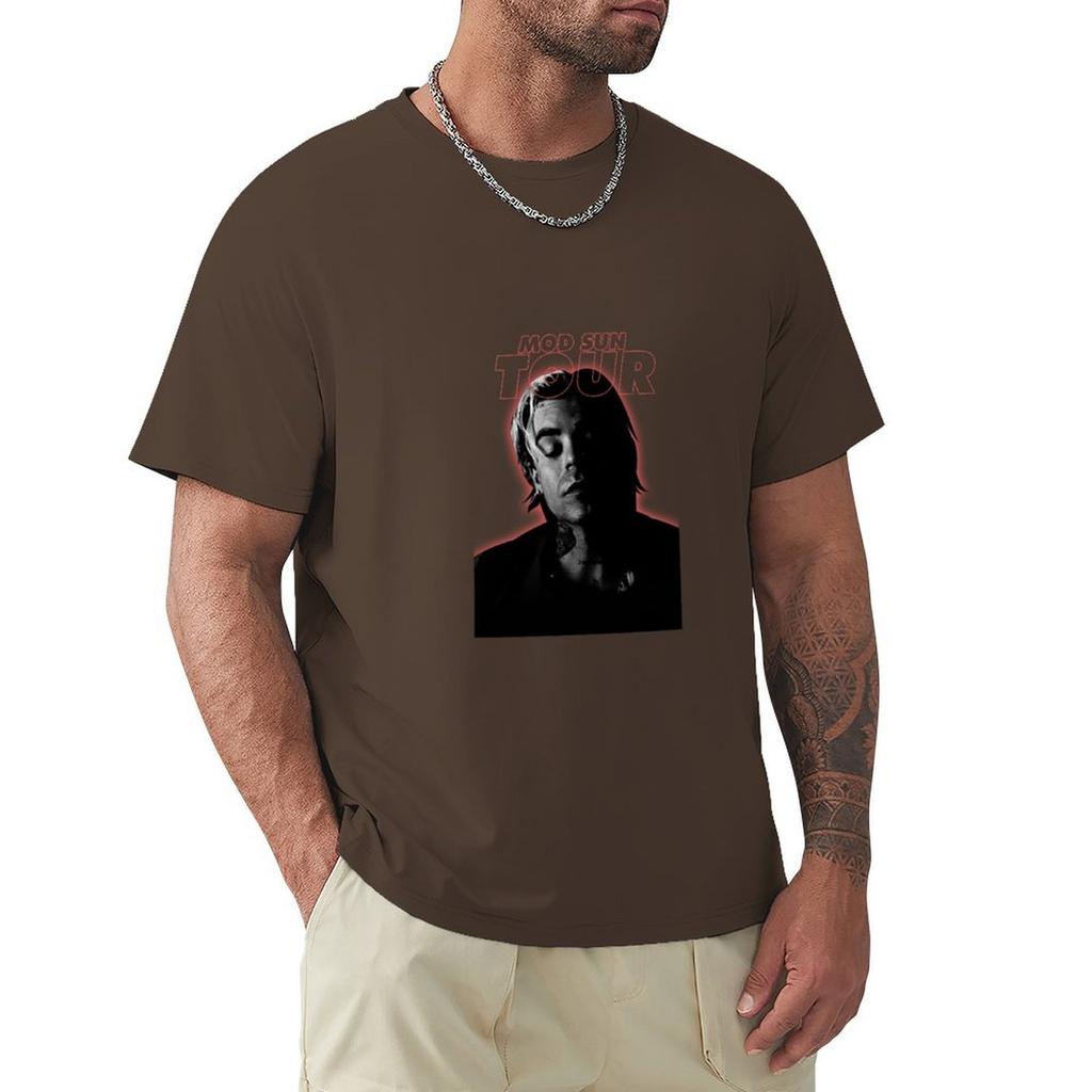 MOD SUN TOUR T-Shirt oversized graphic tee cotton graphic tees men graphic t shirts