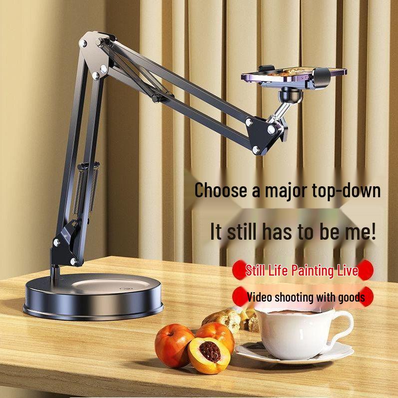 Multifunctional Mobile Streaming & Recording Stand with Fill Light