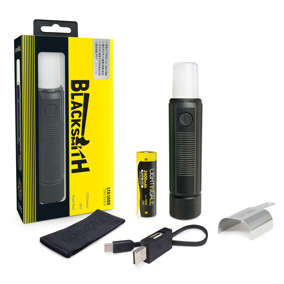 

Светодиодный рабочий свет Lightingale Кузнец чёрный