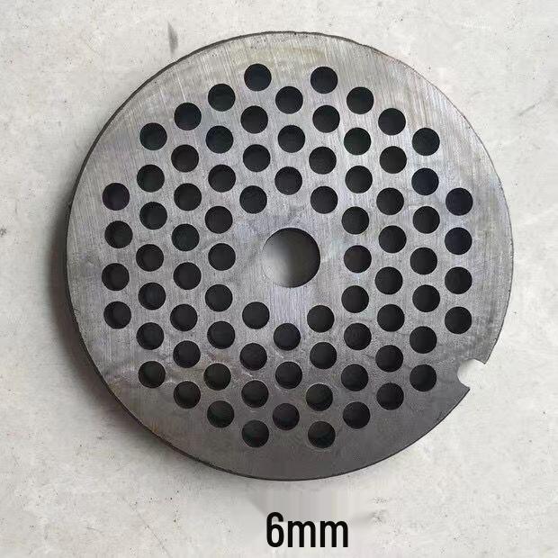 32-Type Meat Grinder Accessory Set: Cross Blade, Round Blade, Grating Plate, Hole Plate, Stainless Steel Blades