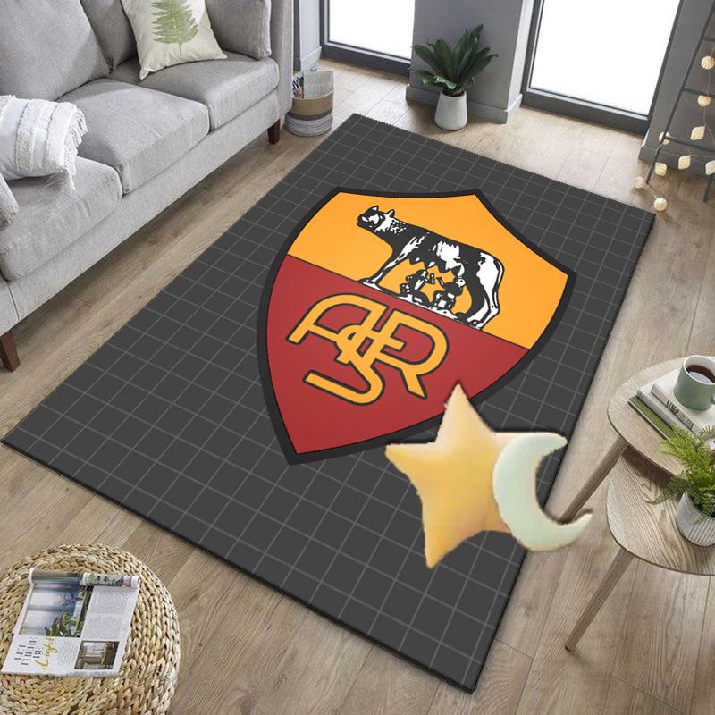 Fußballverein Emblem Büro Teppich Stuhlmatte, Spiel Teppich, Geeignet für Eingangsbereich, Schlafzimmer, Wohnzimmer, Schreibtisch, Weihnachtsgeschenk