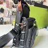 Magnetic Gym Crossbody Bag - Water Bottle Holder with Phone Pocket & Key Clip (Fitness Essentials Organizer for Men/Women)