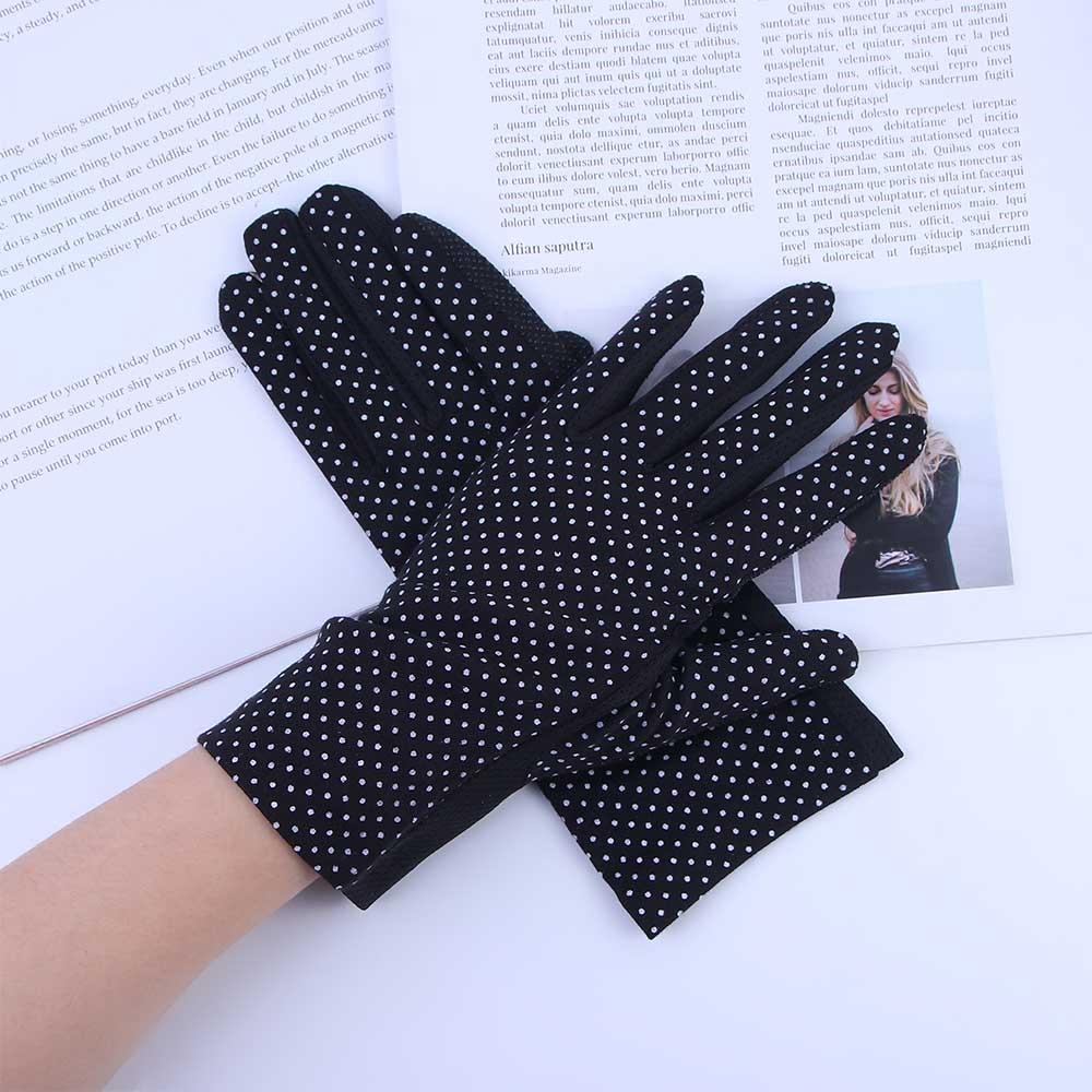 Summer Thin Driving Sunscreen Sun Protection Short Gloves Gloves