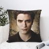 The Twilight Saga Pillowcase Printed Polyester Cushion Cover Decor Edward Throw Pillow Case Cover Living Room Square Xcm