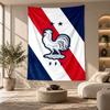 Decorative Tapestry,France National Football Team Printed Wall Art, Lightweight Wall Hanging For Bedroom Background