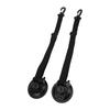 2PCS 9cm Suction Cup Anchor Securing Hook Tie Downs with Carabiner for Car Side Awning