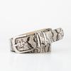 Women's Leopard & Snake Print Double Ring Buckle Belt - Versatile European & American Style
