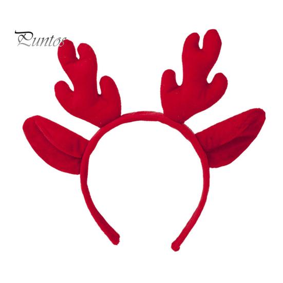 

Рождественская повязка на голову в виде рогов оленя, эластичная, нескользящая, плюшевая, подходит для всех возрастов, рождественские аксессуары для волос, украшения для праздничных вечеринок, костюм праздничного оленя C