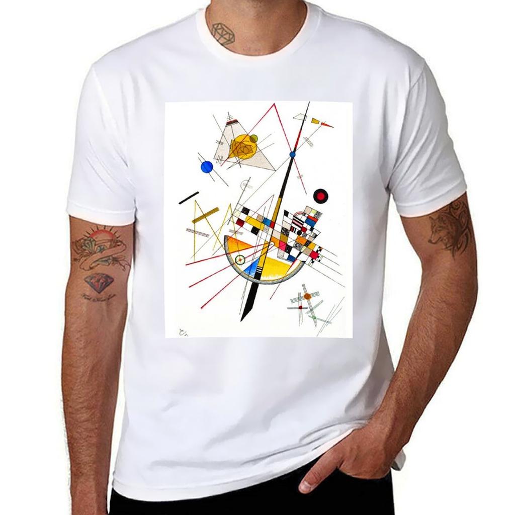 Hd Kandinsky Delicate Tension Tshirt Unisexs Graphic T Shirts Tshirt