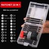 Ratchet Screwdriver Set Household Screwdriver Home Repair Tool Kit Disassemble Telescopic Rotating Ratchet Screwdriver