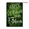 Vintage St Patrick Joy Metal Plaque Waterproof Wall Art Home Restaurant Decor Sign