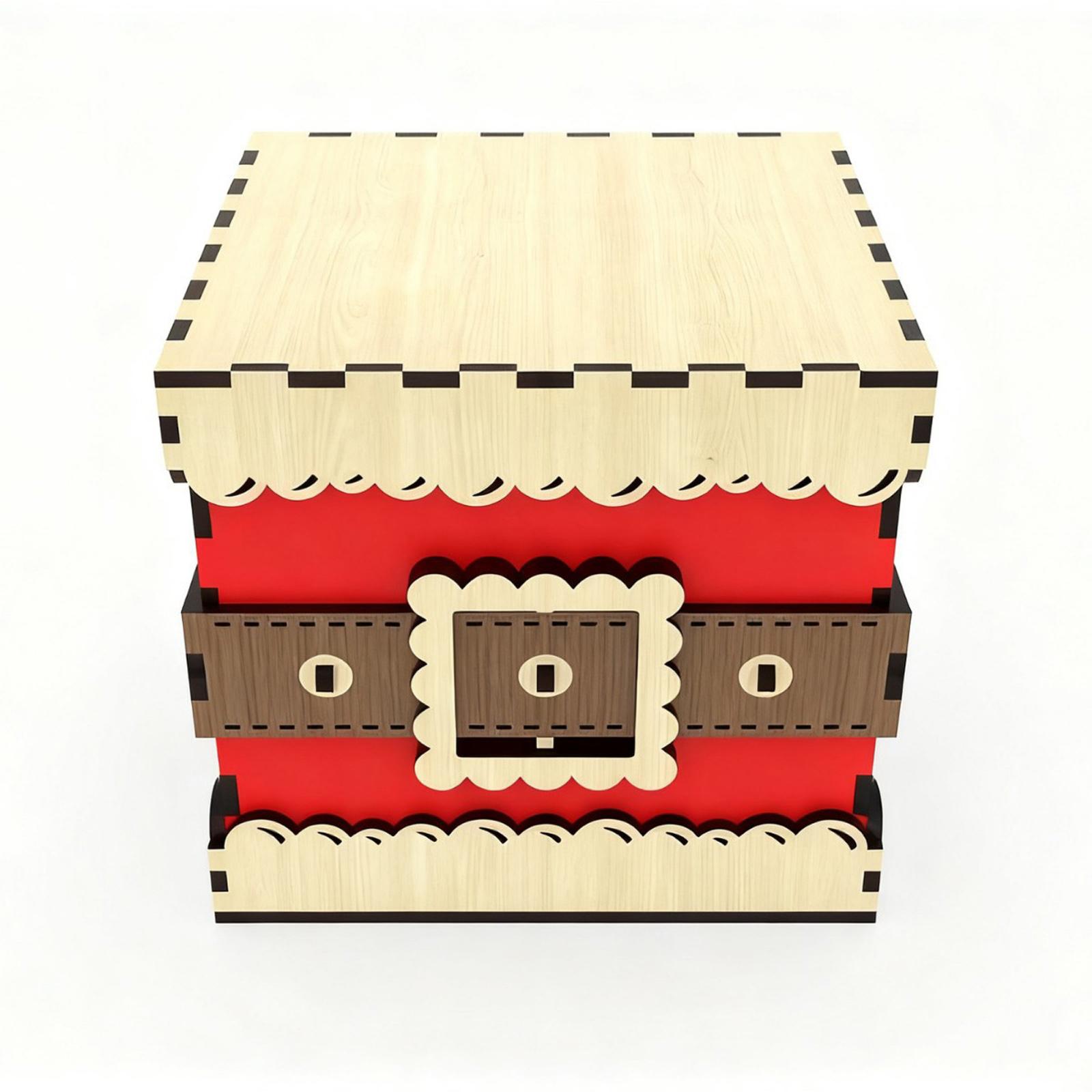 

Wooden Crafts Christmas Decorations Wooden Boxes Scene Layout Wooden Boxes One Size