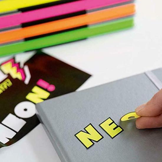Leuchtturm A5 Notebook with Dotted Neon Officially Imported Grid, Green, 361390,