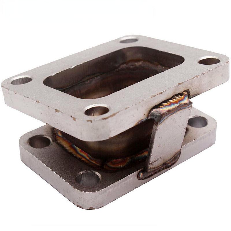 Stainless Steel 15 Degree Turbo Exhaust Manifold Flange Adapter Fitting for T3 T4 Turbo Auto Parts