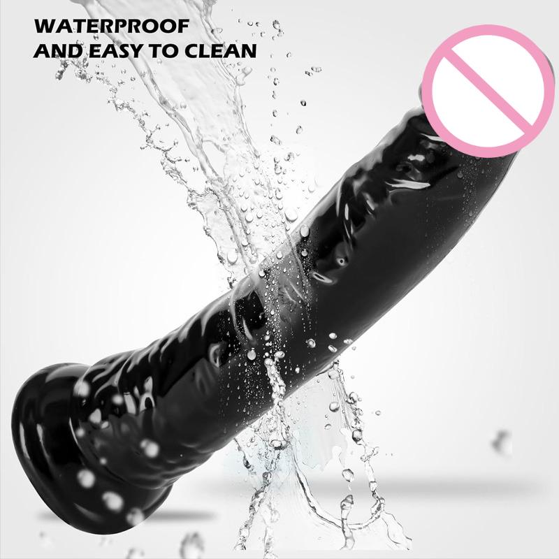 Wearable Strapon Penis for Women Black Dildo Pants Lesbian G Spot Stimulator Adult Standard Size Women Strap Sex Toys for Women