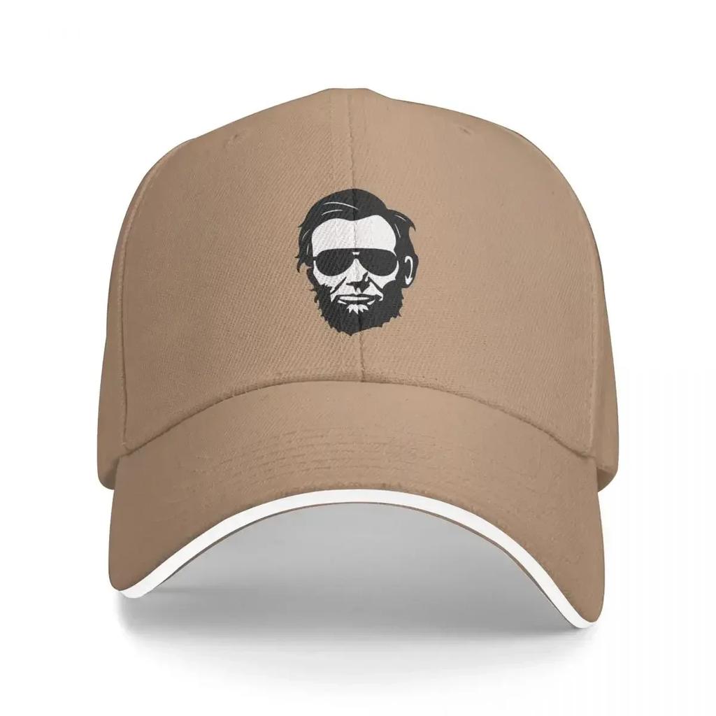 Funny Abraham Lincoln Sunglasses Honest Abe USA Cap Casual Baseball Caps Adjustable Hat Hip Hop Summer Unisex Baseball Hats