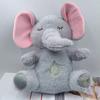 Plüschtier „Atmender Elefant“ für Babys mit beruhigender Musik, leicht, waschbar, musikalisches Tier, Plüschtier, Kuschelpuppe, Schnuller, Geschenk für Neugeborene