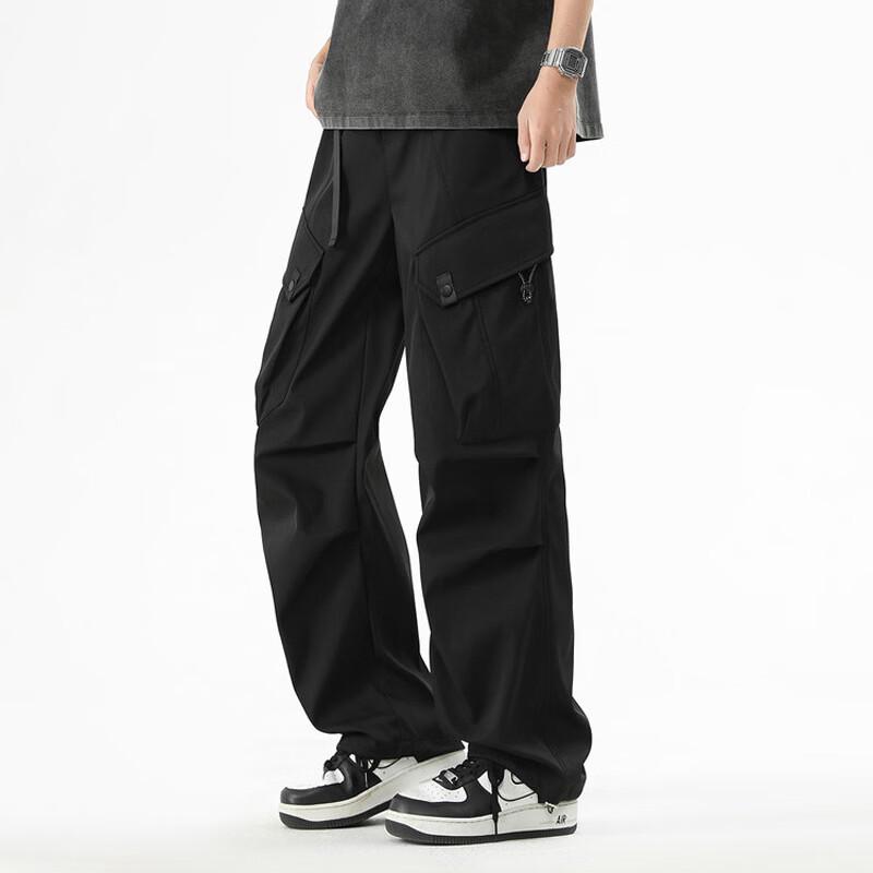 PLAYBOY Men's Slim-Fit Multi-Pocket Cargo Pants