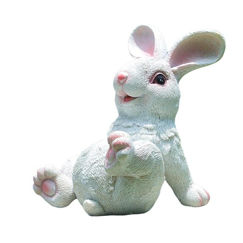 Small Rabbit Ornaments Potted Landscape Bonsai Diy Decorative Rabbit ...
