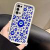 Blue Evil Eye Print Lucky Eye Cover Phone Case For Oneplus 8T 9R 10R 11 12 13 13T 15 NORD ACE CE 2 3 4 5 6 LITE Case DIY Shell