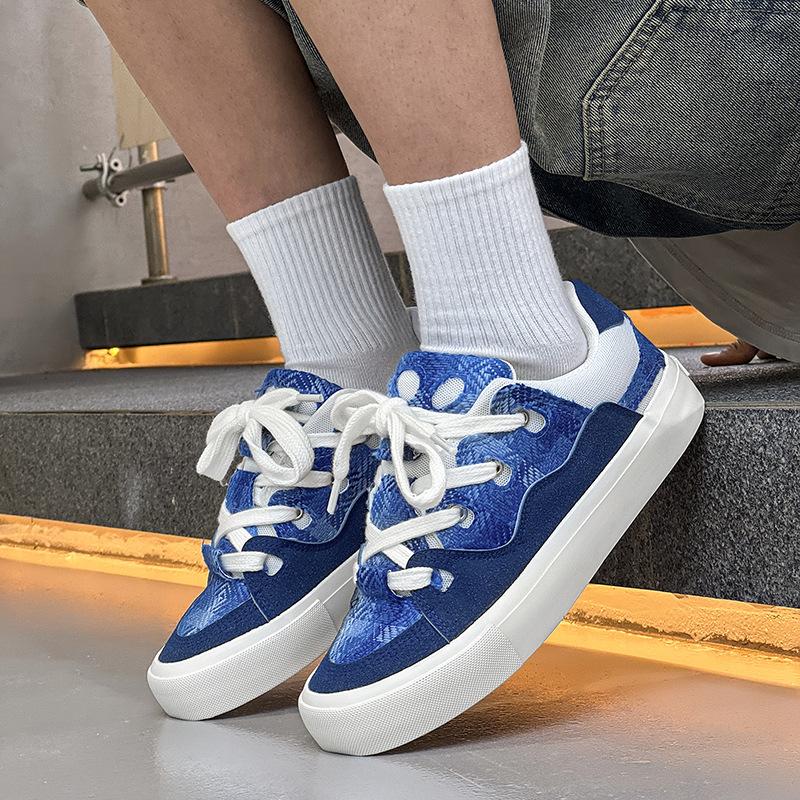 X spring and summer leisure sports low-top board shoes niche couple student bread shoes