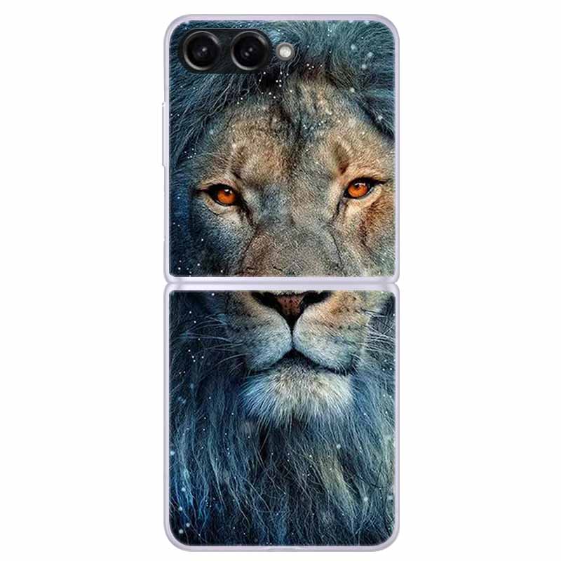 

For Samsung Galaxy Z Flip 7 5G Case Flip7 Coque Transparent Plastic PC Hard Phone Case For Samsung Z Flip 7 6 5 Back Cover Case Galaxy Z Flip 7