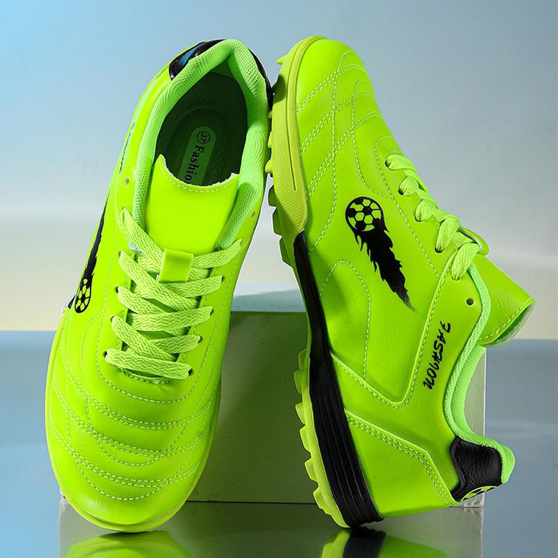 Kids Soccer Shoes Society FG School Football Boots Cleats Grass Sneakers Boys Girls Outdoor Athletic Training Sports Footwear