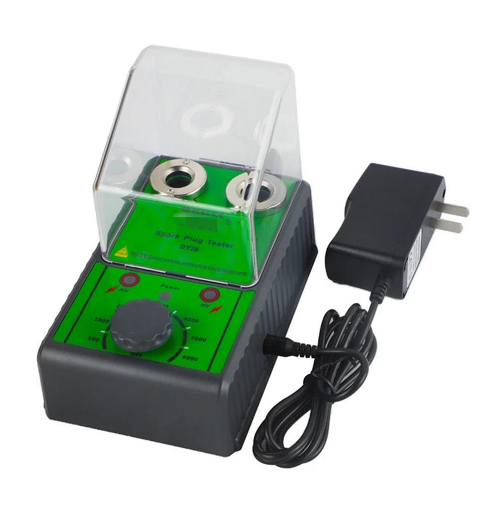 

DY28 12V Car Spark Plug Tester Dual Hole Lgnition Plug Analyzer Tool Scanner Gas