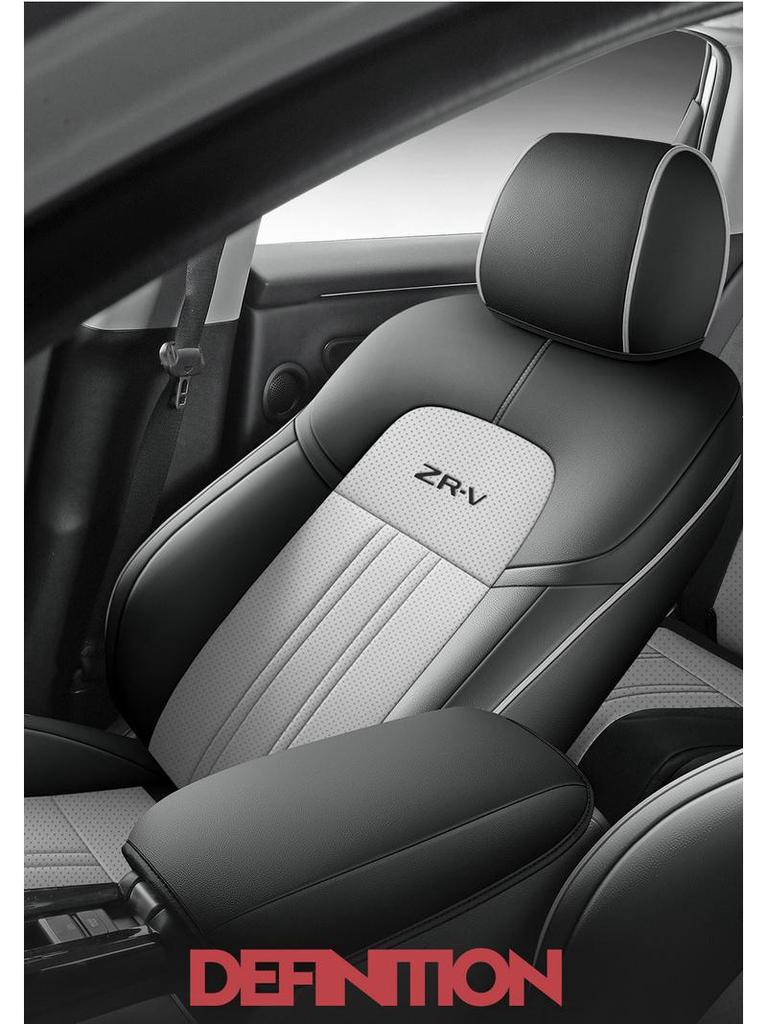 Full Leather Car Seat Cushion for Zhi ZRV - Five-Seater, Universal Fit, All-Season Cover