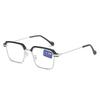 TY200 Metal Squared Frame Presbyopia Minus 250 Supplier Glasses Women Corrective Eyeglasses Flexible Reading Glasses