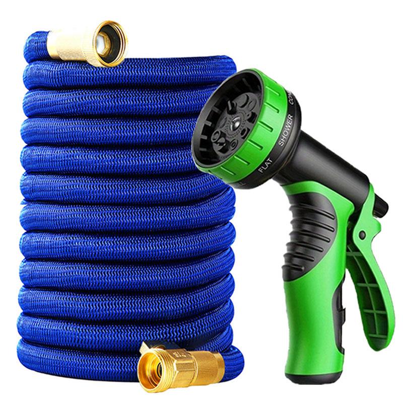 Multifunctional High-Pressure Garden & Car Wash Water Gun with Telescopic Soft Hose