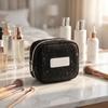 Tragbare Reise-Make-up-Tasche Kleine Kosmetiktasche Organizer Reißverschluss Aufbewahrungstasche für Toilettenartikel und Körperpflegezubehör