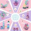 AOMIKS Macaron-Colored Magnetic Blocks, Magnetic Toys for Kids, Educational Toys for Boys and Girls, 3D Puzzle Building Blocks, Building Blocks,
