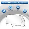 Left/Right Side Heated Wing Door Mirror Glass Convex Turn Signal for Chevy GMC Yukon Cadillac 2003 2004 2005 2006 88944391