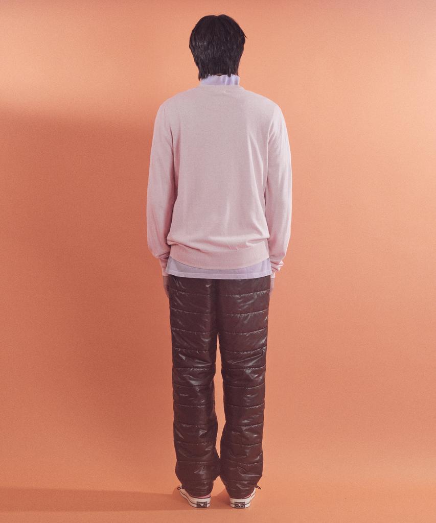 MAYOL My Logo Intarsia Round Neck Knit_Pink