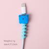 2 Stück USB-Datenkabel-Schutz Cartoon-Tier Ladekabel-Hülle Für USB-Laden
