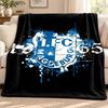 1.FC Magdeburg blanket Flannel Blanket Soft Cozy Plush Throw for Sofa Bed Lightweight Home Decoration Outdoor camping