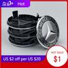 Thvjz10 For Mercedes Benz 75MM Car Styling Wheel Center Covers Hub Caps Replacement For Mercedes Benz W211 W203 W204 W210 W124 AMG W202